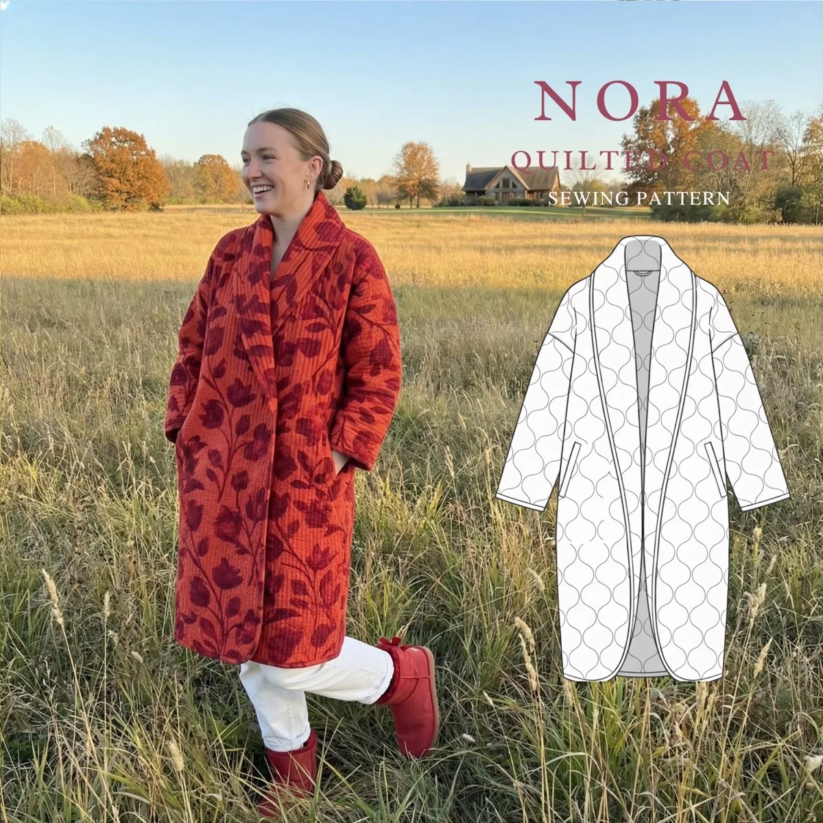 Nora Quilt Coat view 9